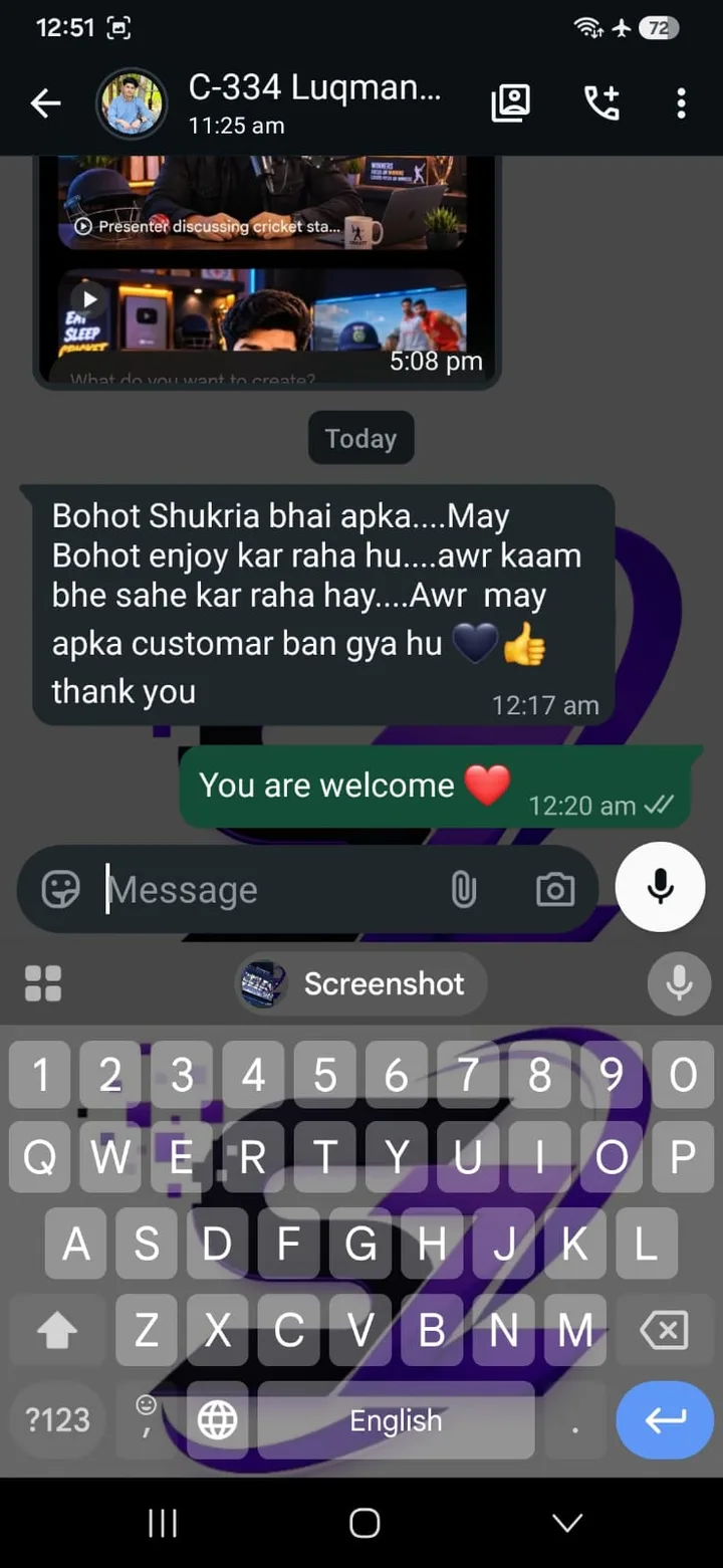 ShowZone Digital customer review screenshot